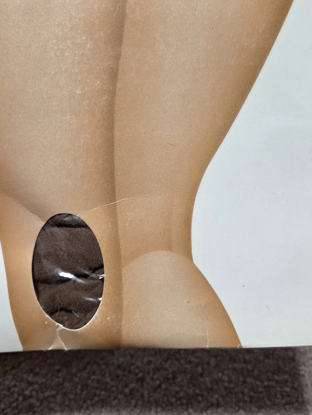 Vintage Slenderalls by Underalls pantyhose featuring a beige control top Size AB